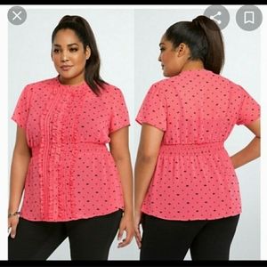 Torrid Corral blouse size 1